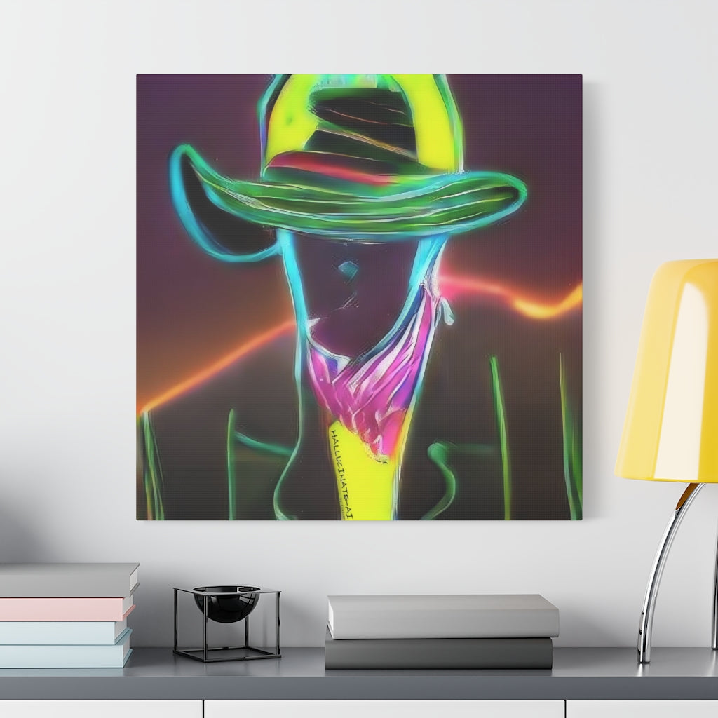 AI Cowboy 6 Classic Canvas