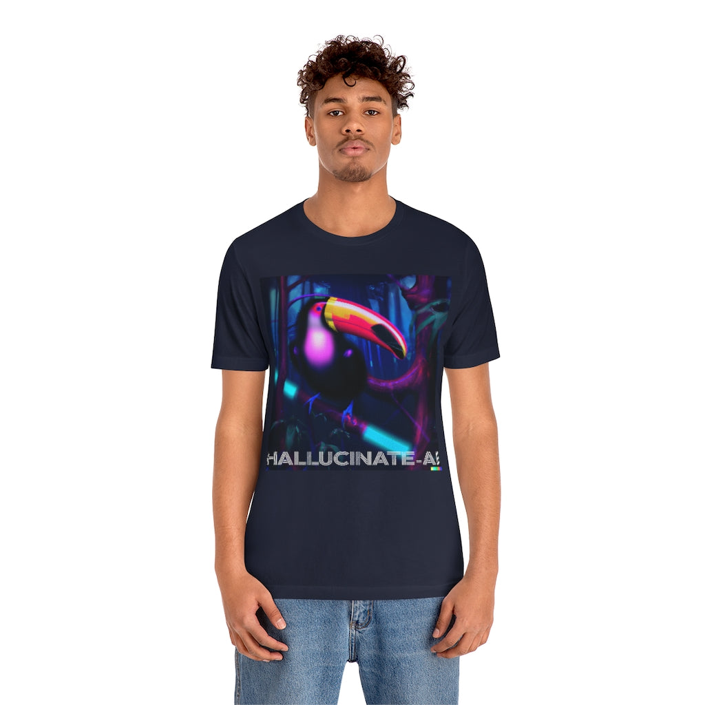 AI Electro Toucan Unisex Jersey Short Sleeve Tee