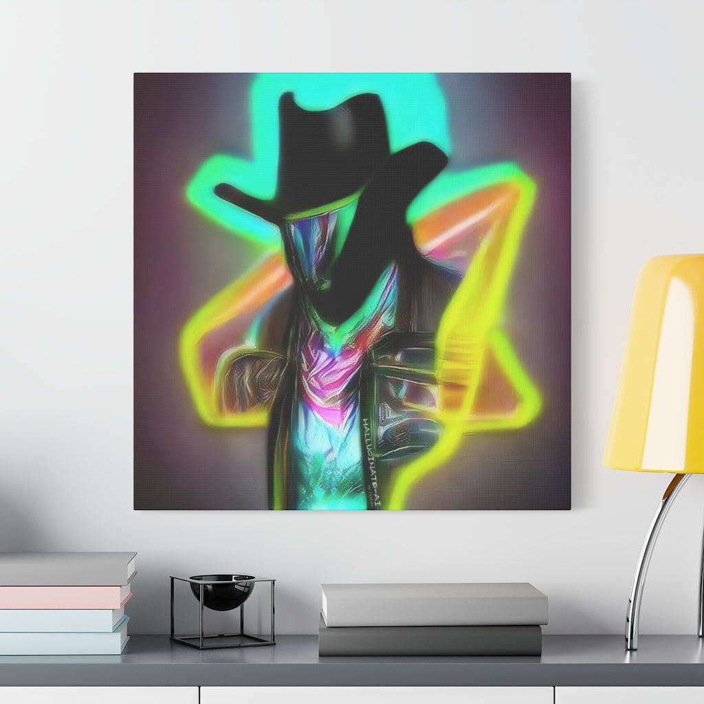 AI Cowboy 9 Classic Canvas