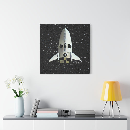 Shuttle Adrift Classic Canvas